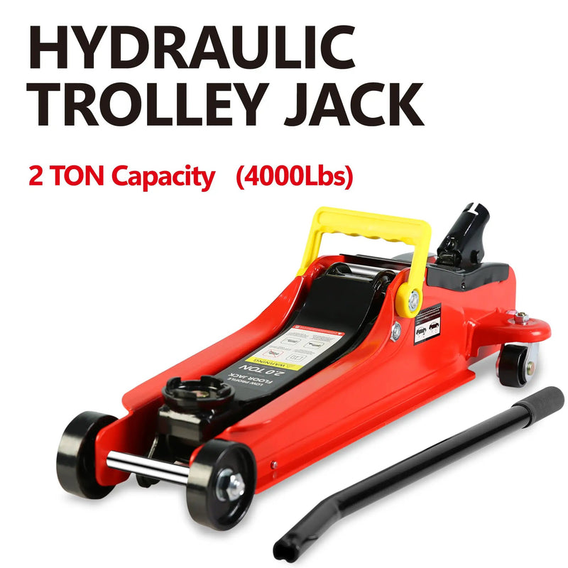 2 Ton Low Profile Floor Jack by HouseOfZazla