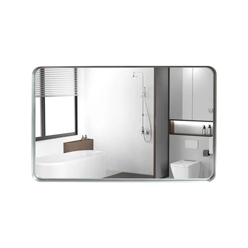 40x30 Inch Brushed Bathroom Mirror by HouseOfZazla