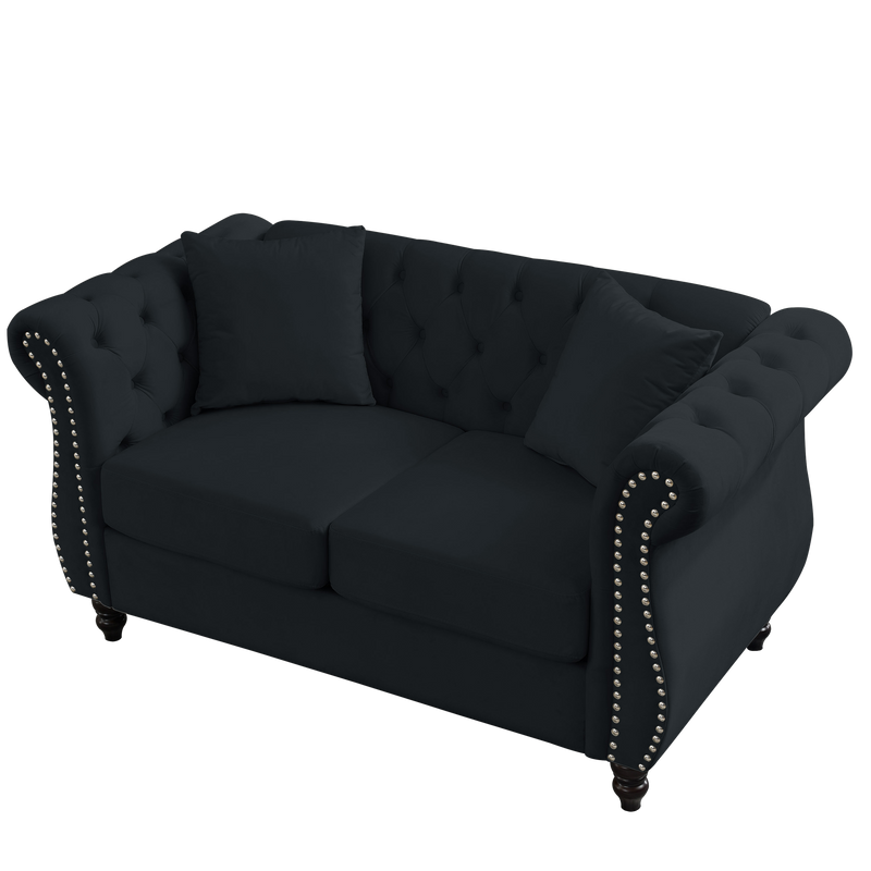 58.8" Chesterfield Sofa by HouseOfZazla