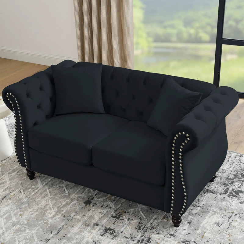 58.8" Chesterfield Sofa by HouseOfZazla
