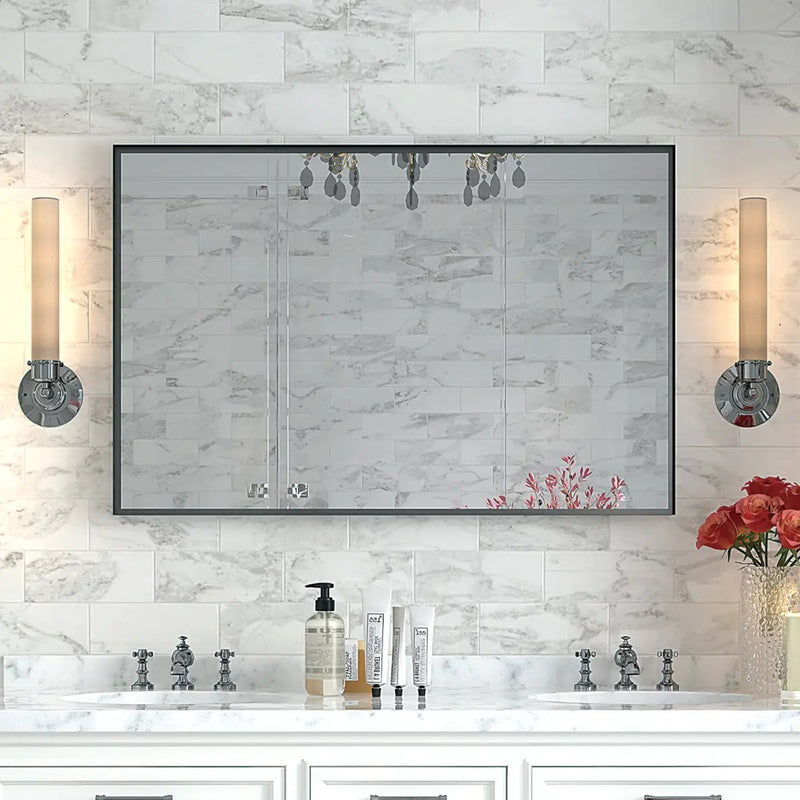 Glossy Bathroom Mirror by HouseOfZazla
