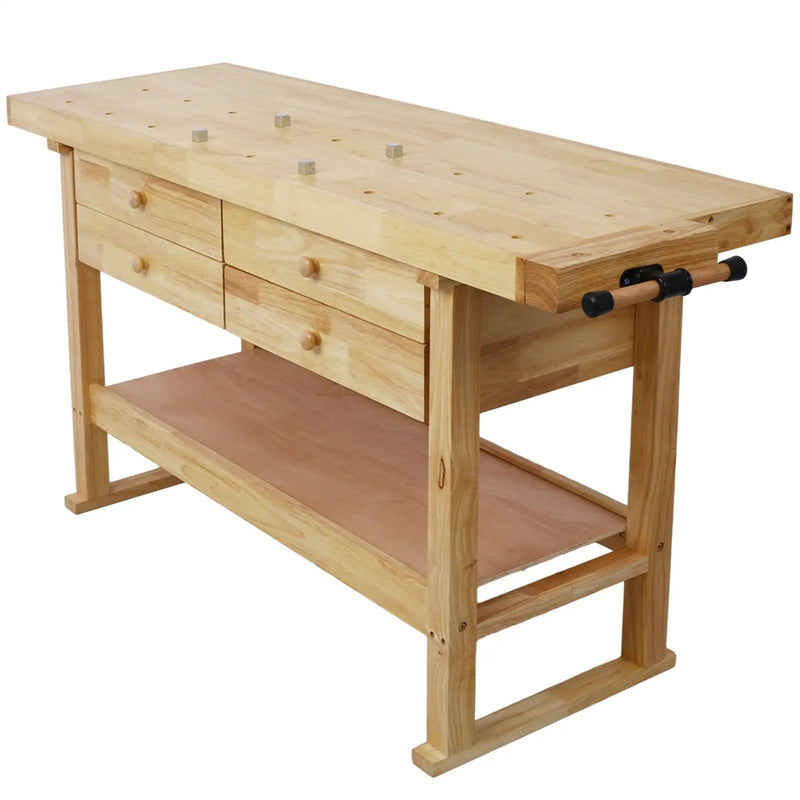 60in Workbench with 4 Drawers for Garage Workshop & Home by HouseOfZazla