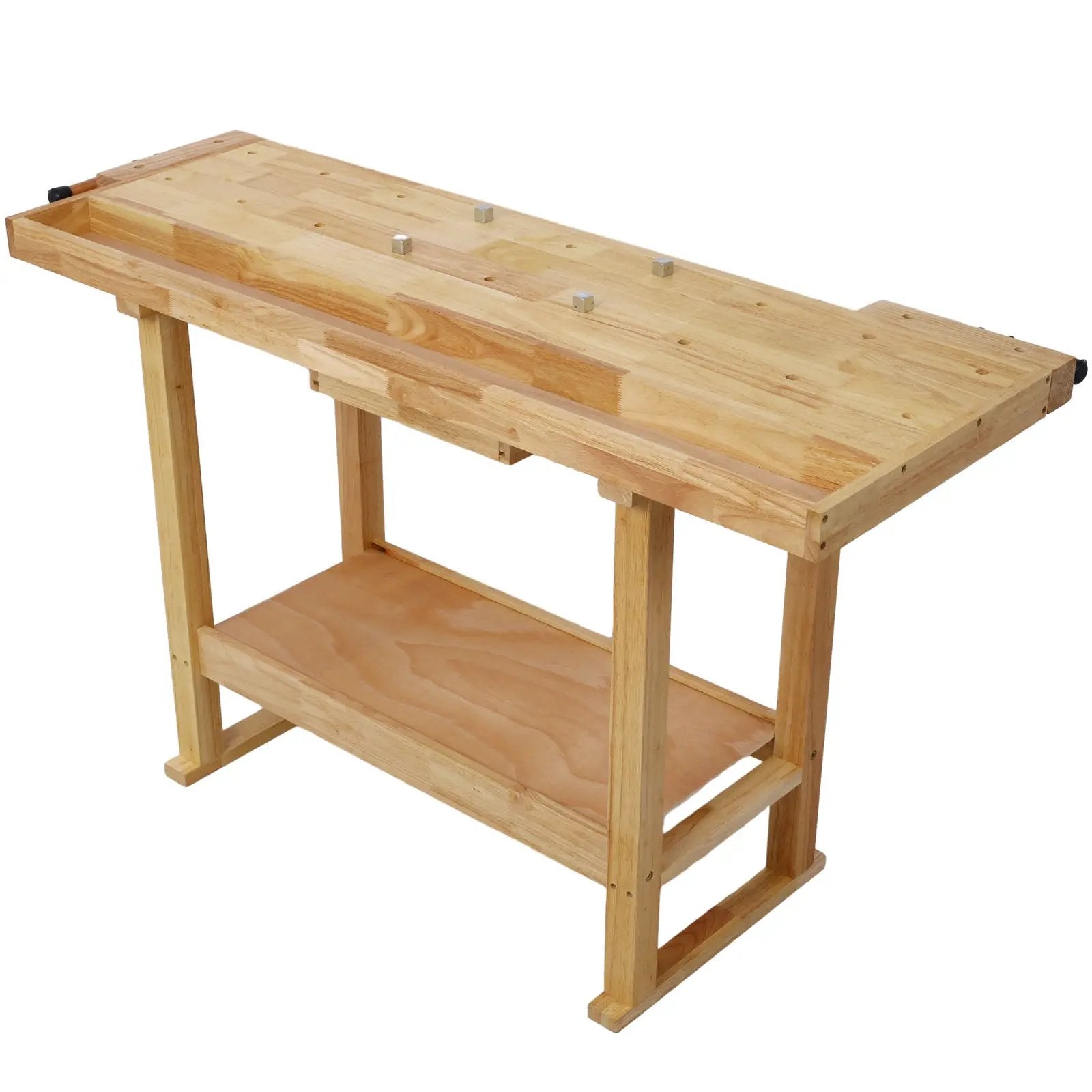 55-Inch Wood Workbench with Bar Clamps by HouseOfZazla