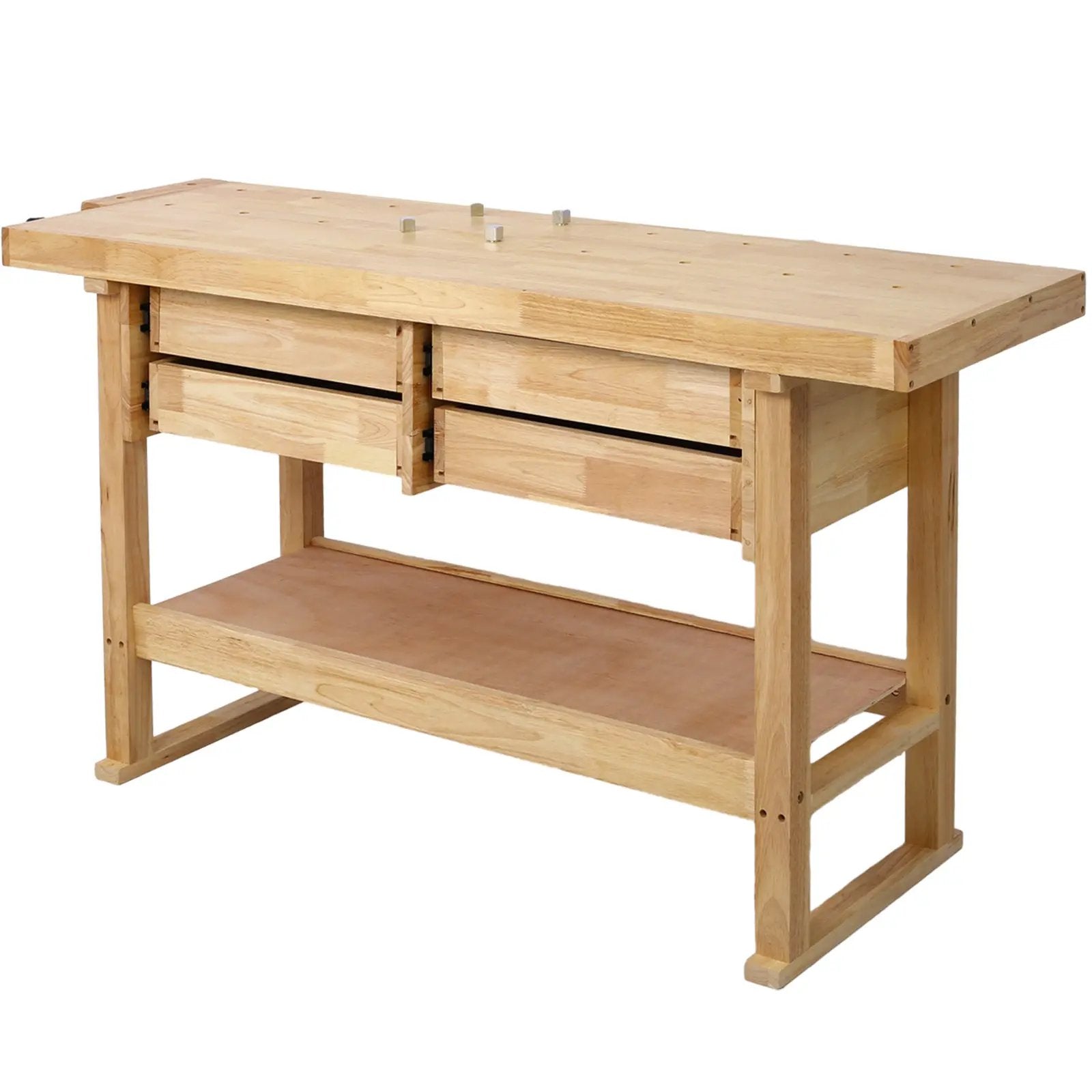 60-Inch Workbench with 4 Drawers and Bar Clamps by HouseOfZazla