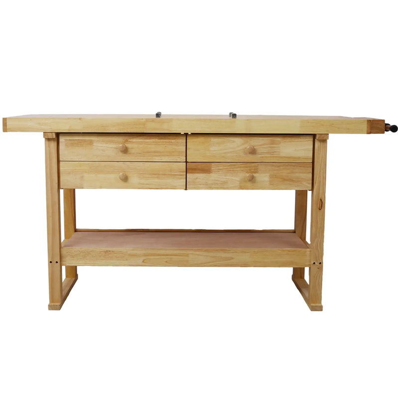 60-Inch Workbench with 4 Drawers and Bar Clamps by HouseOfZazla