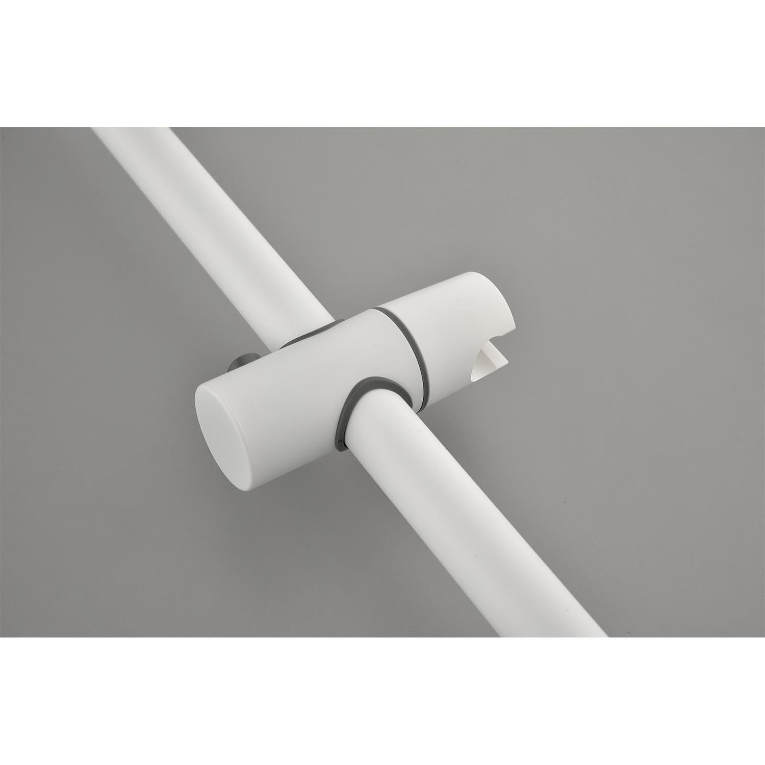 Shower System with Shower Head, Hand Shower, Slide Bar, Bodysprays, Shower Arm, Hose, Valve Trim, and Lever Handles by HouseOfZazla