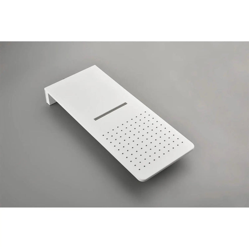 Wall Mounted Waterfall Rain Shower System With 3 Body Sprays & Handheld Shower by HouseOfZazla