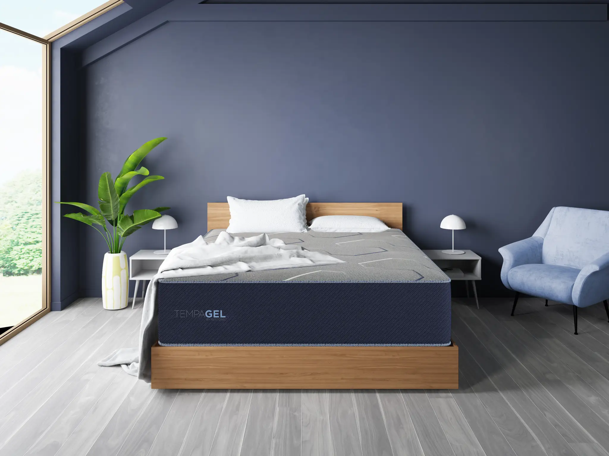 TempaGel by Restonic ChillRest Lux Firm, Full by HouseOfZazla