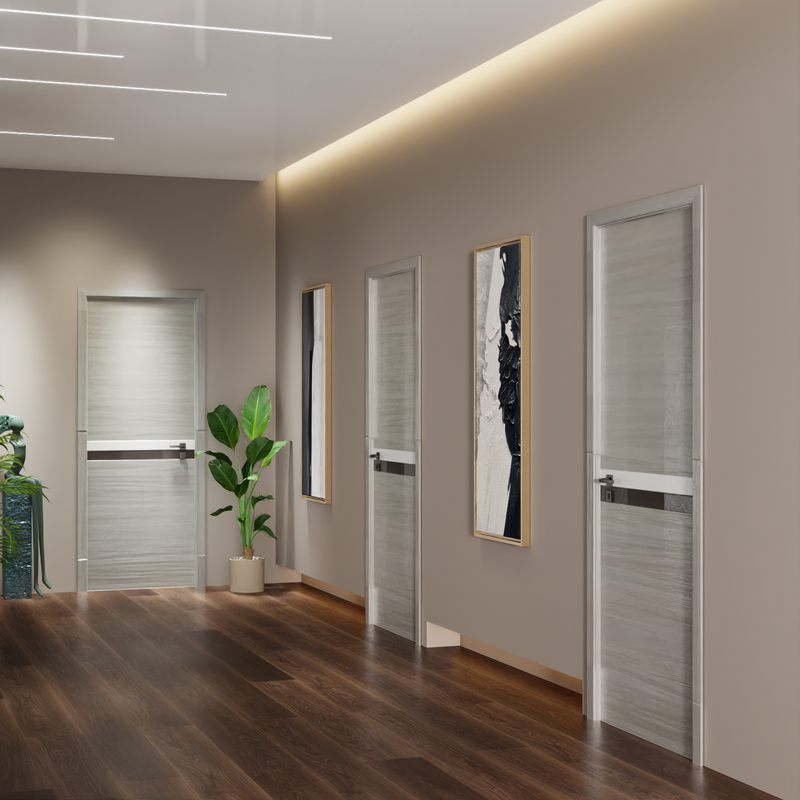 Crazy Elf 36"x84" Melamine Integrated Door Slab by HouseOfZazla