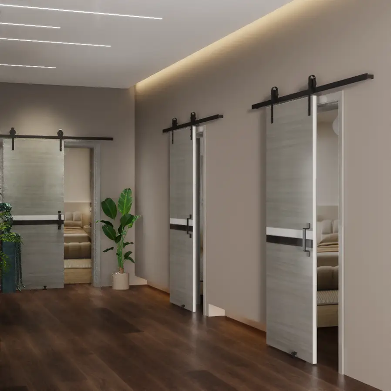 Crazy Elf Melamine Integrated Door Slab by HouseOfZazla