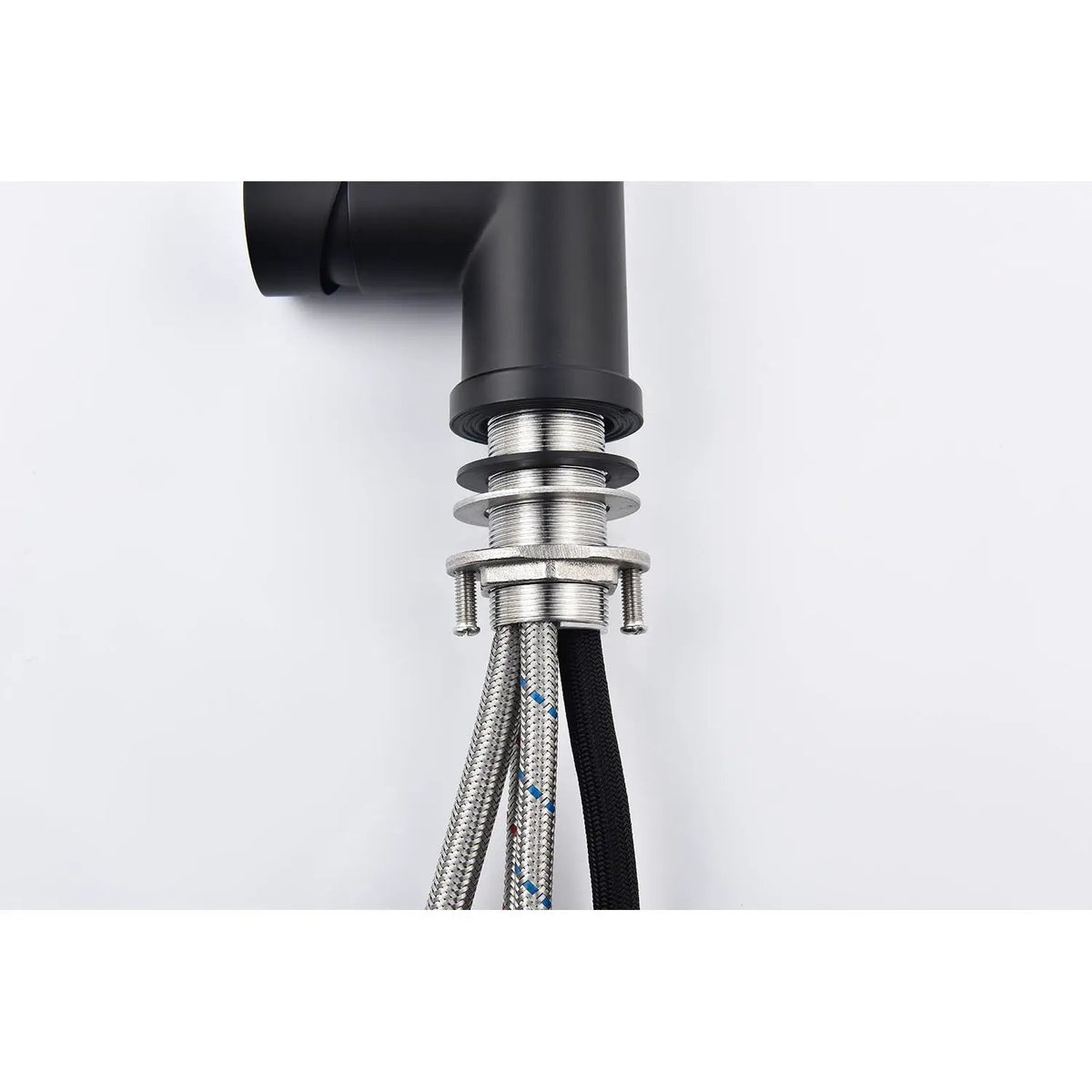 Pull Down Single Handle Spring Kitchen Faucet by HouseOfZazla
