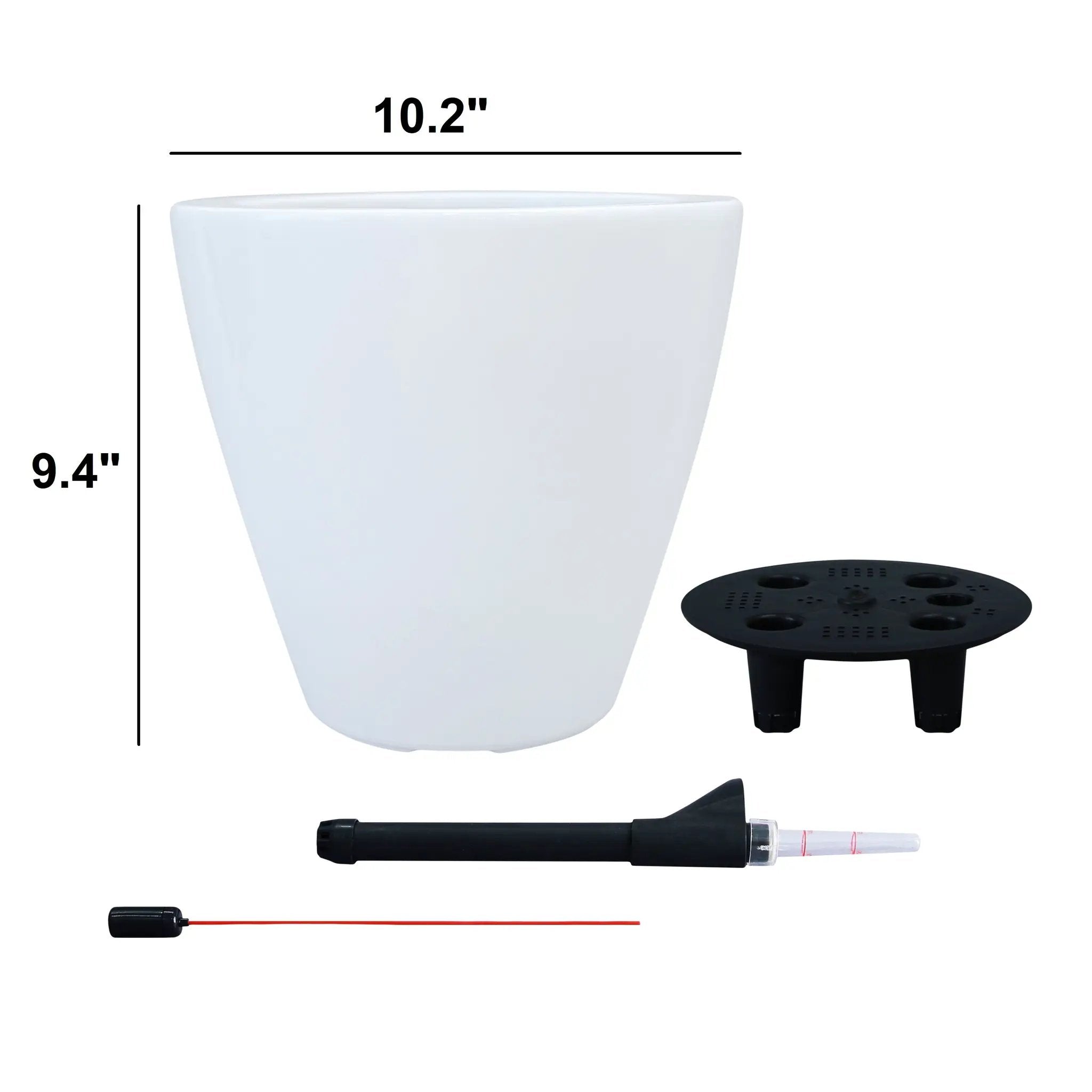 2-Pack Smart Self-Watering Planter Pot by HouseOfZazla