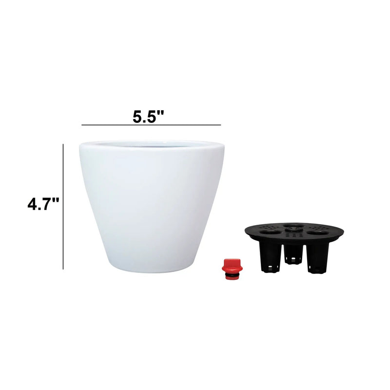 2-Pack Smart Self-Watering Planter Pot by HouseOfZazla
