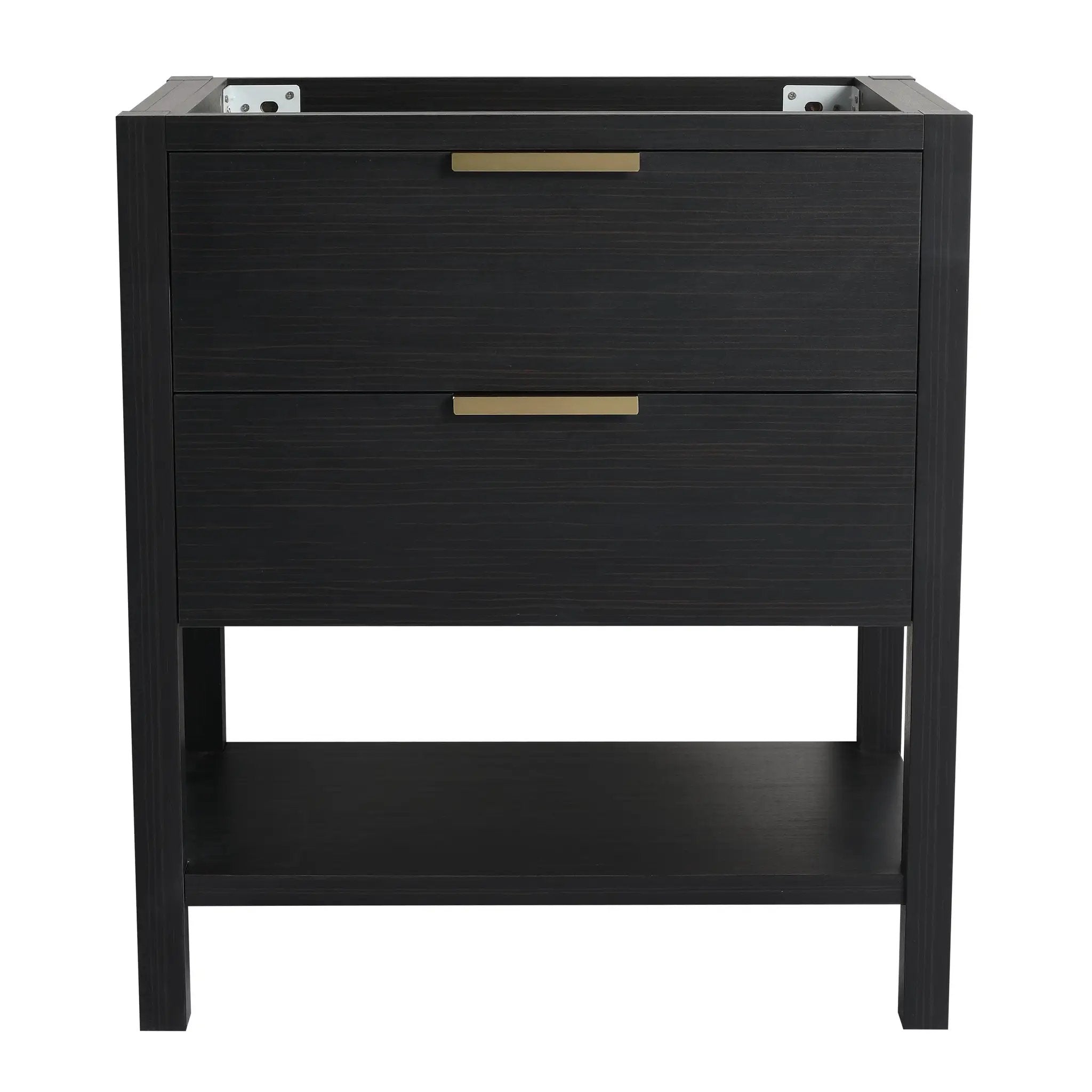 30 Inch Bathroom Vanity Plywood With 2 Drawers by HouseOfZazla