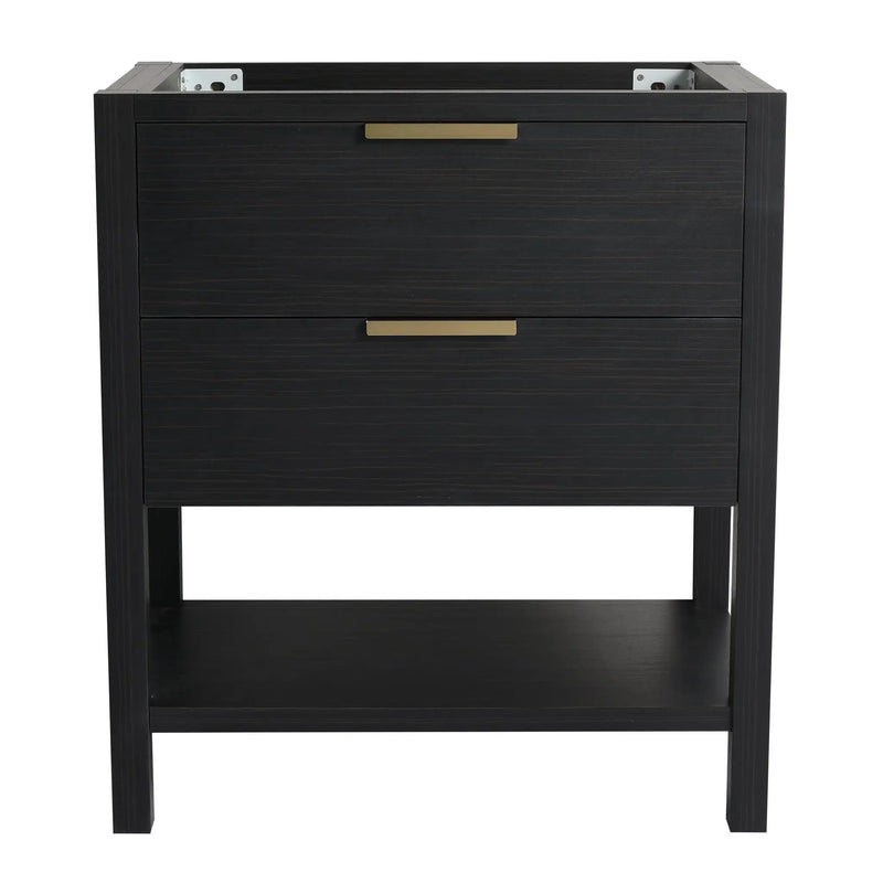 30 Inch Bathroom Vanity Plywood With 2 Drawers by HouseOfZazla
