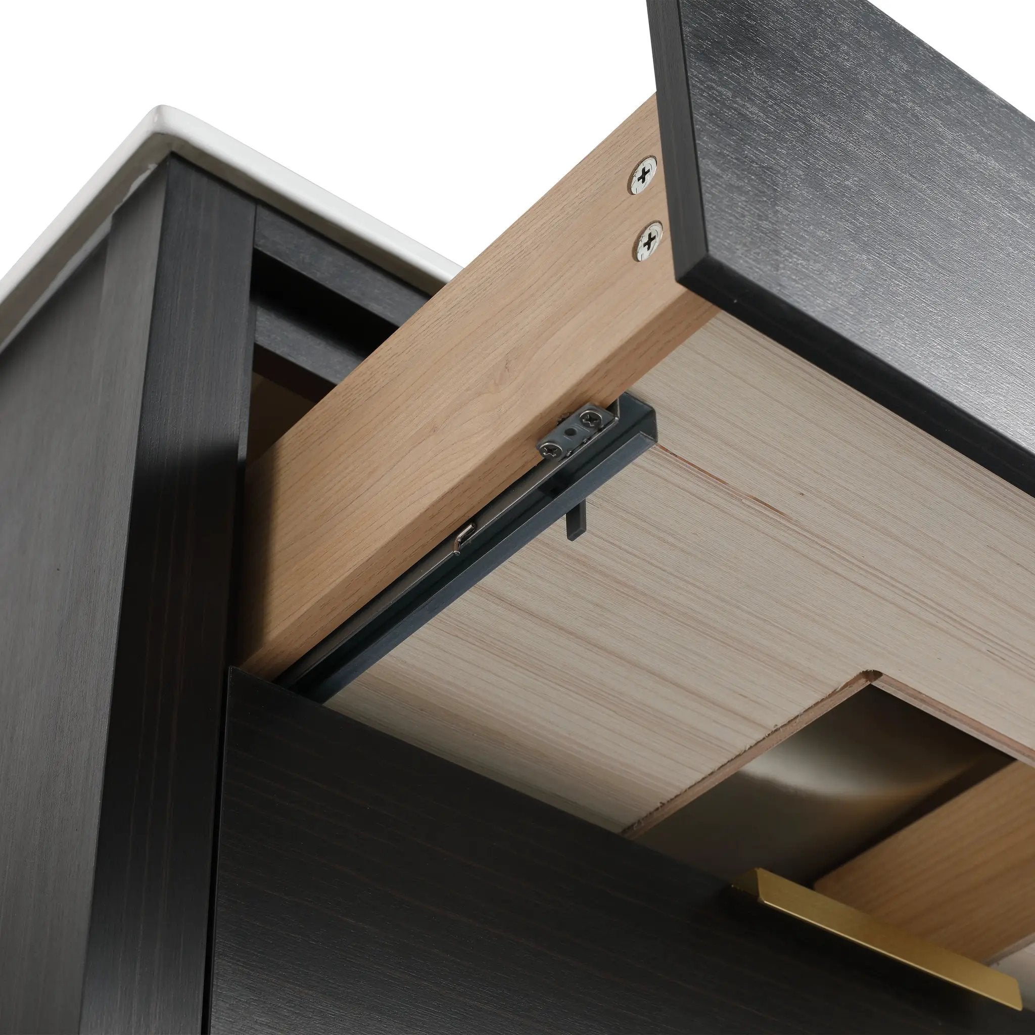30 Inch Bathroom Vanity Plywood With 2 Drawers by HouseOfZazla