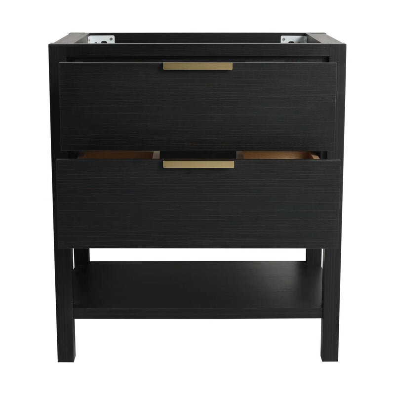 30 Inch Bathroom Vanity Plywood With 2 Drawers by HouseOfZazla