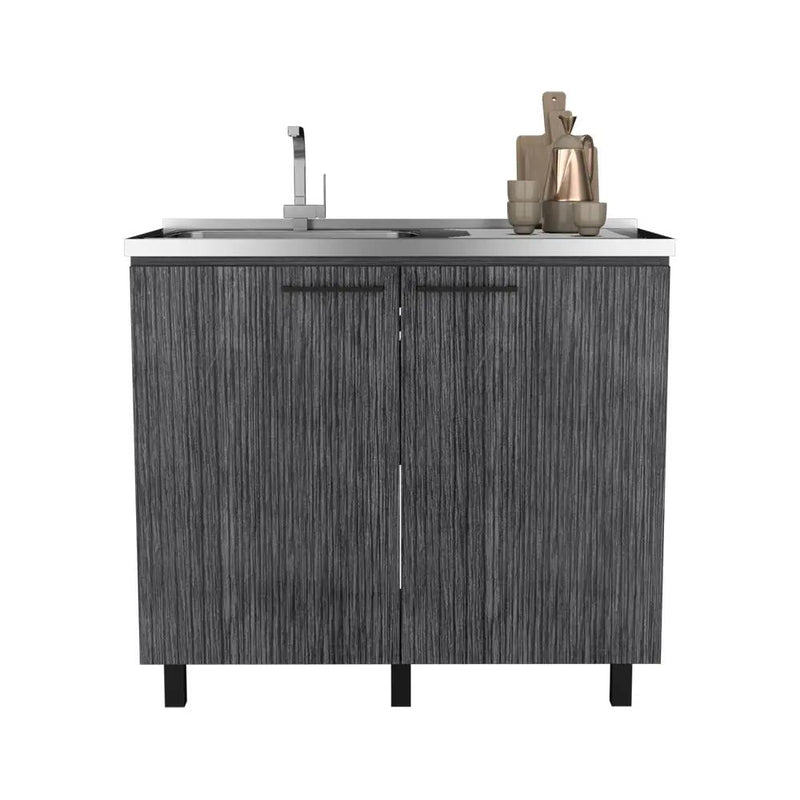 Utility Sink Cabinet Burwood, Kitchen, Smokey by HouseOfZazla