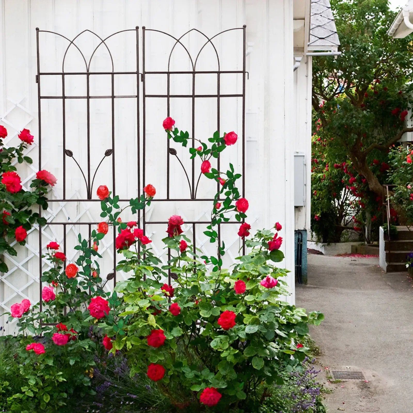 2 Pack Metal Garden Trellis by HouseOfZazla