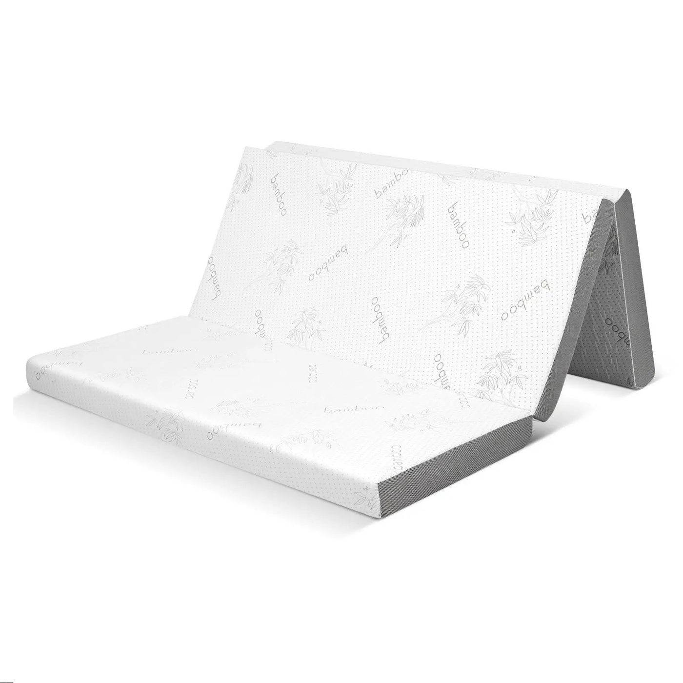 4 Inch Tri-fold Cooling Gel Memory Foam Mattress by DirectDeals