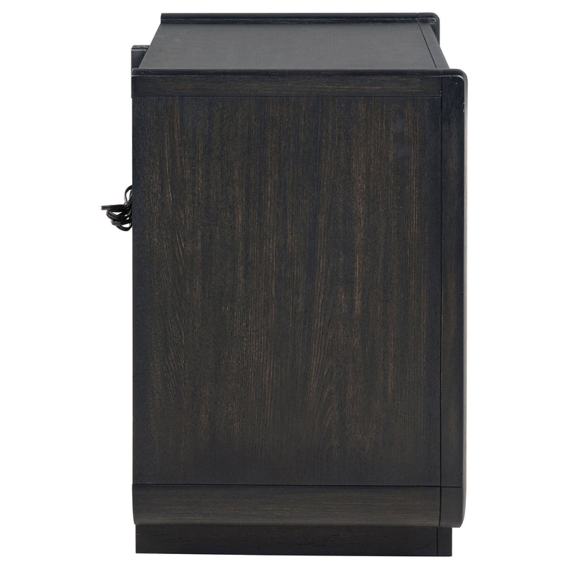 Bangor Burnished Nightstand by HouseOfZazla
