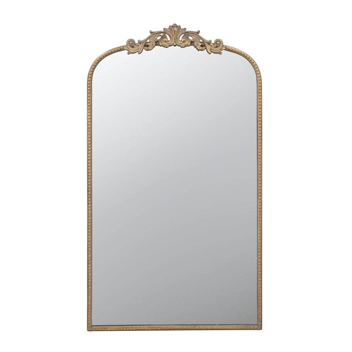 Baroque Inspired Arch Wall Mirror with Ornate Design - Gold or Black, photo 16 of 40