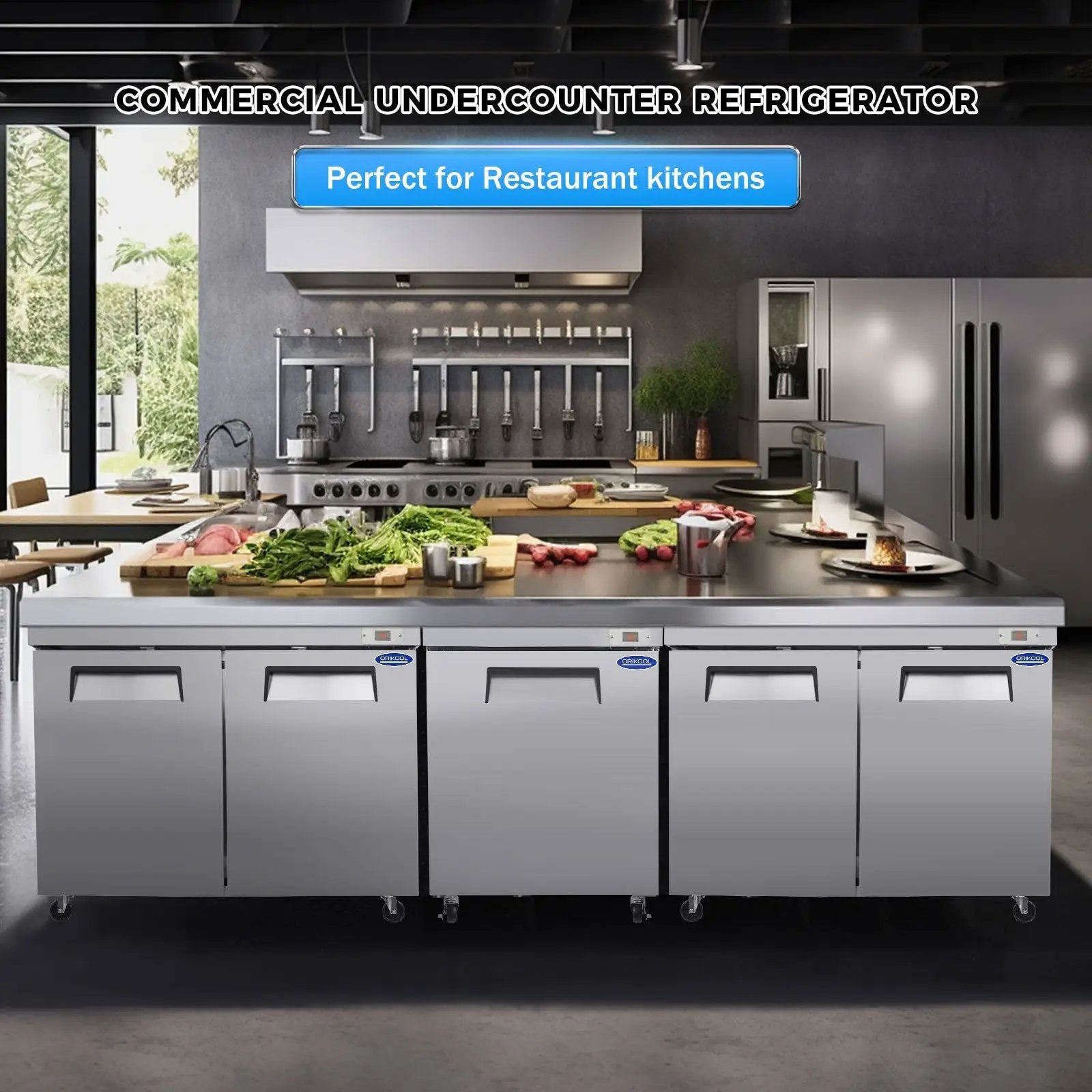 Orikool 48 IN Commercial Refrigerators by HouseOfZazla