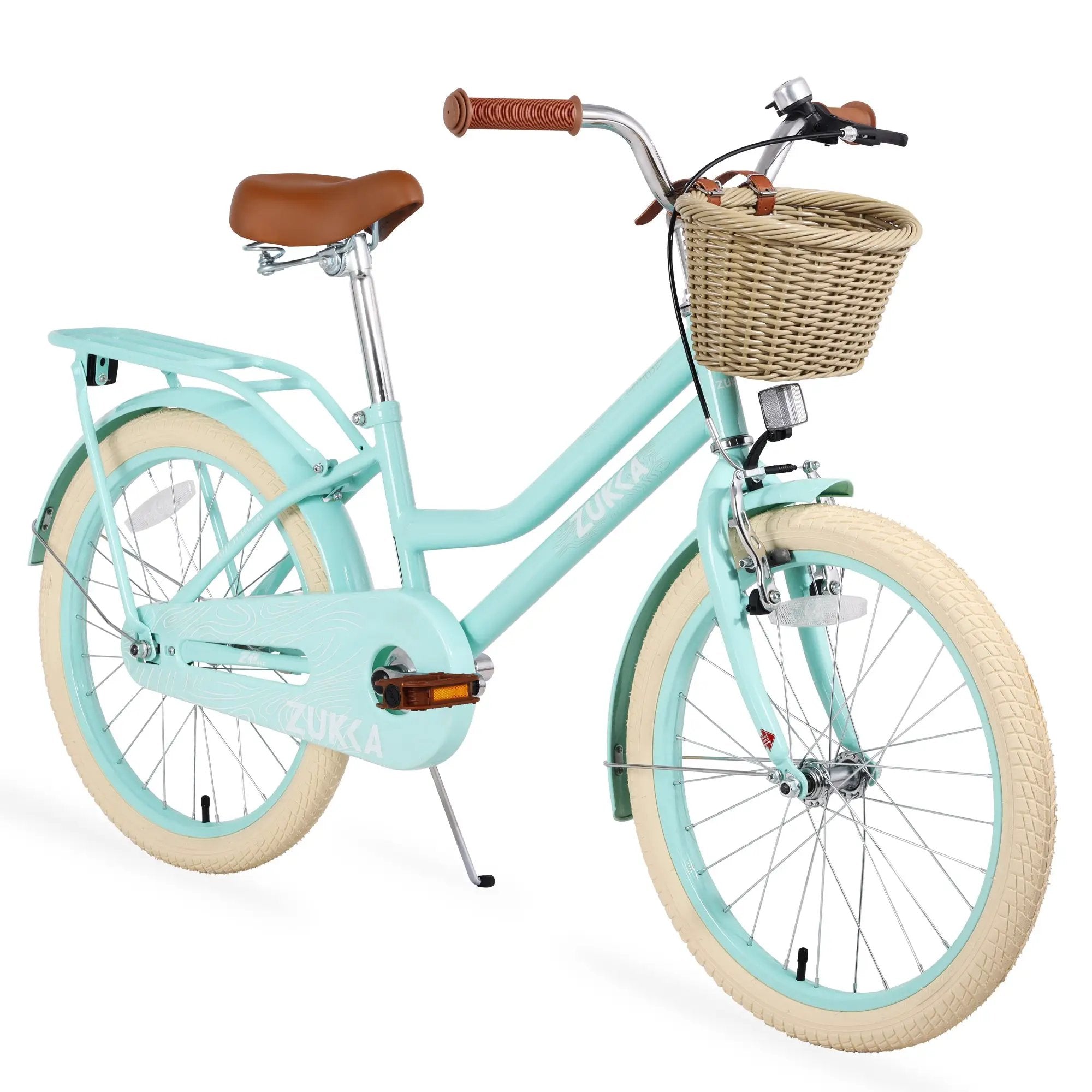 Girls Bike with Basket for 7-10 Years Old Kids - 20 Inch Wheel by HouseOfZazla