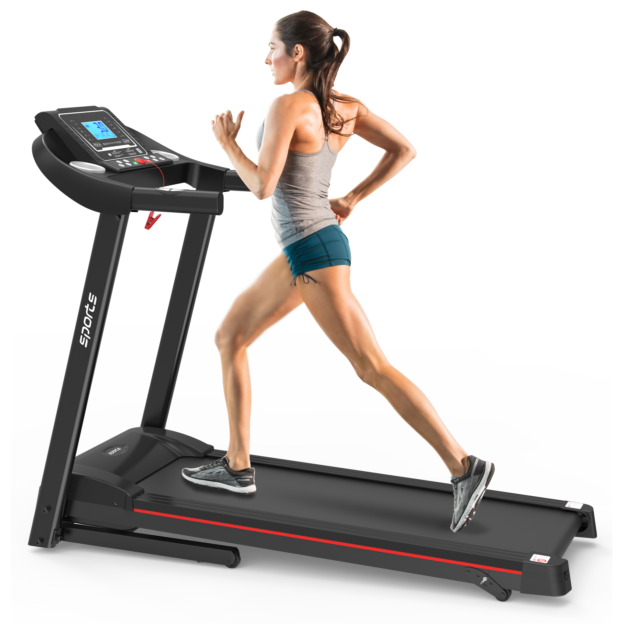 Fitshow App Home Foldable Treadmill with Incline by HouseOfZazla
