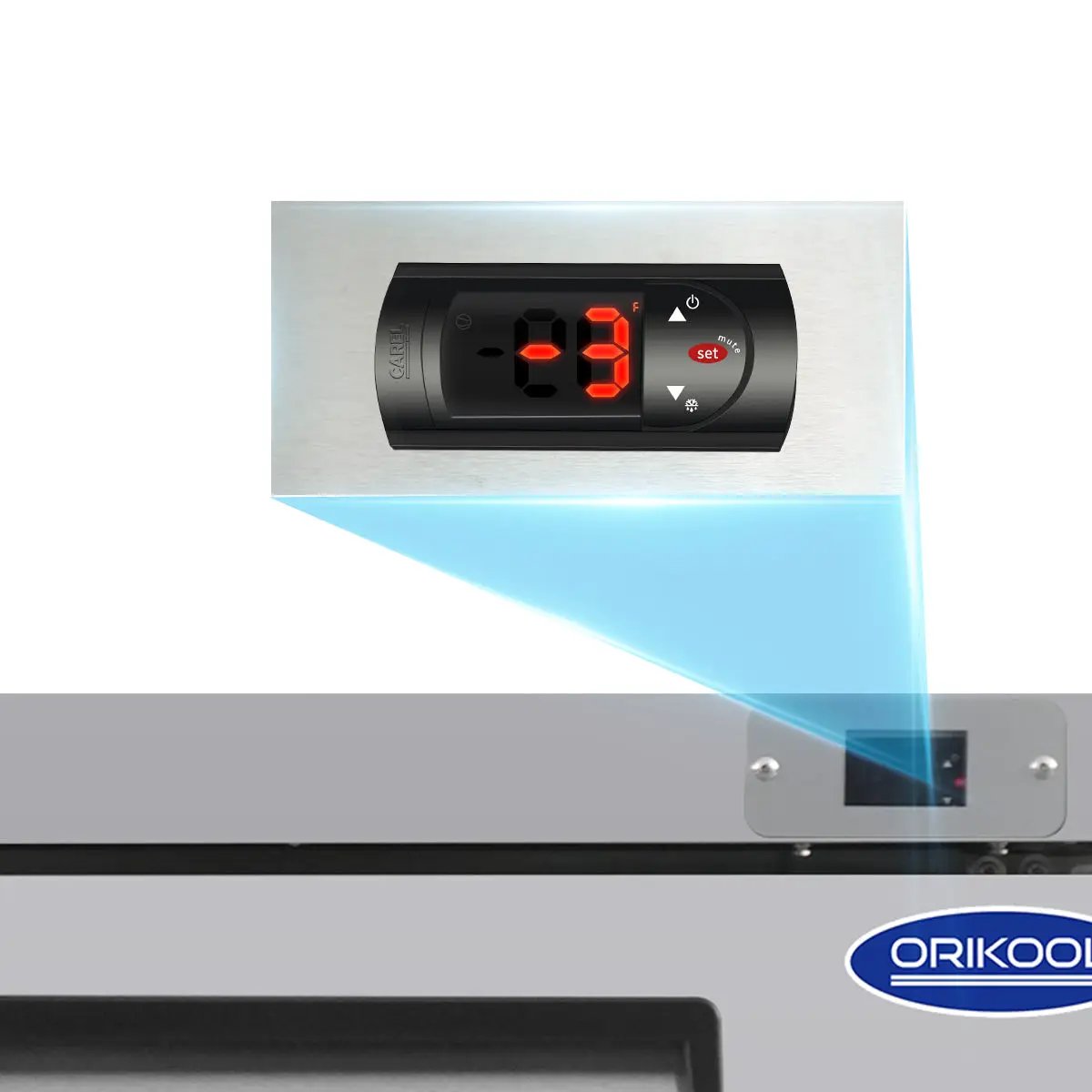 ORIKOOL 60" Commercial Under Counter Freezer by HouseOfZazla