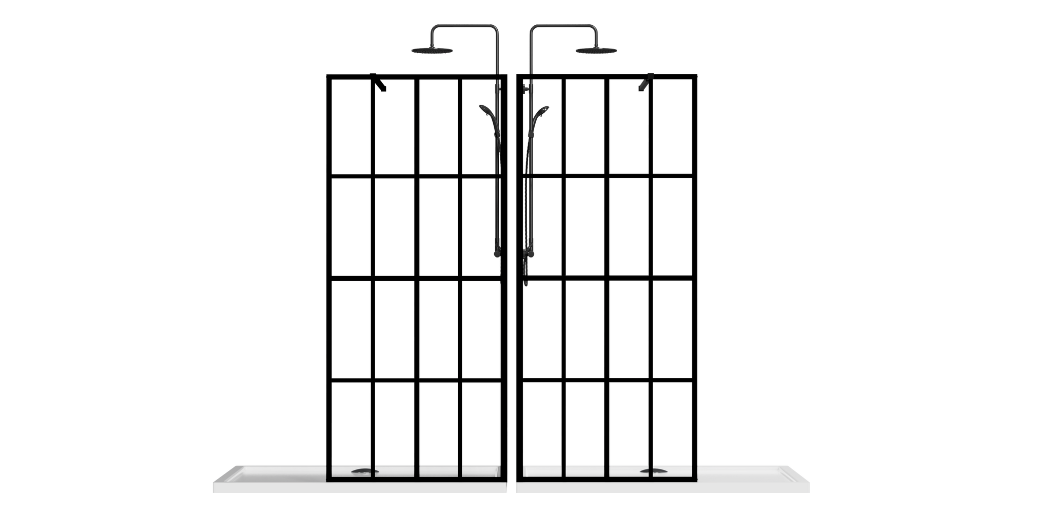 Goodyo 46" X 72" Shower Screen for Walk-in Wet-room by HouseOfZazla