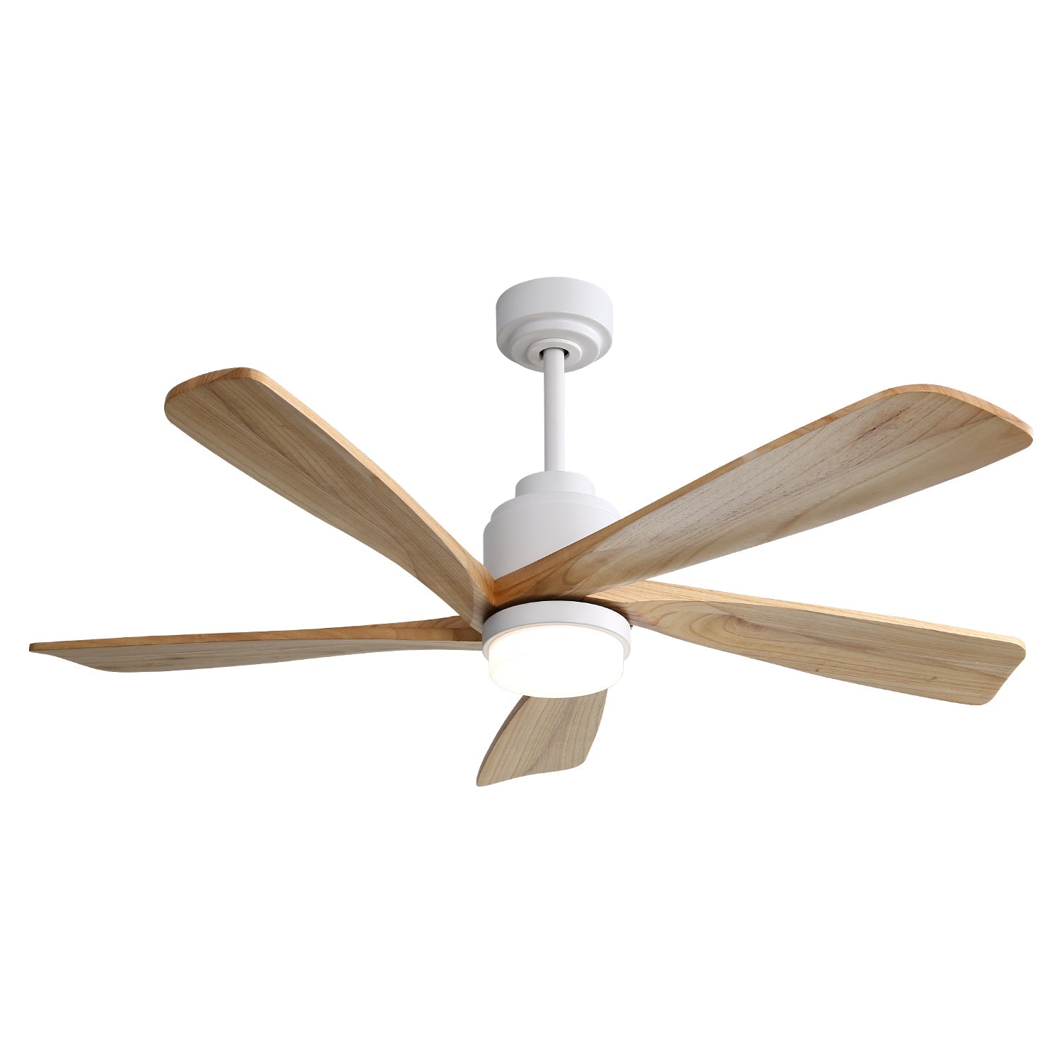 52 Inch Ceiling Fan With Dimmable LED Light and Remote Control by HouseOfZazla