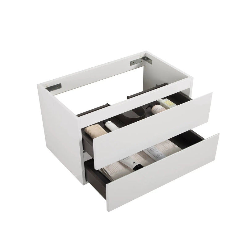 Alice-36W-201 Wall Mount Cabinet Without Basin by HouseOfZazla