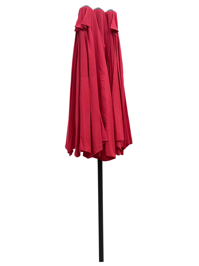 15Ft x 9Ft Double-Sided Patio Umbrella by HouseOfZazla