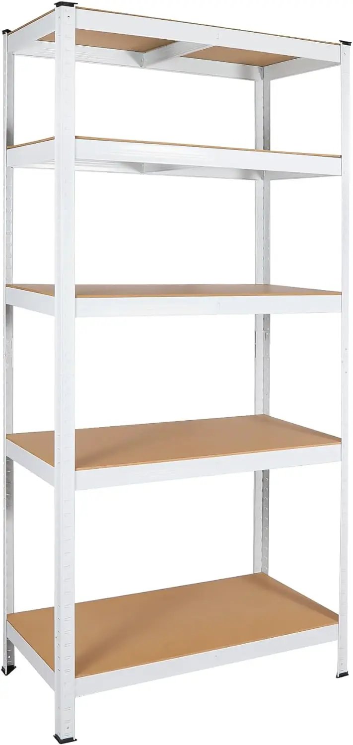 5 Tier Laminated Display Shelving Unit by HouseOfZazla