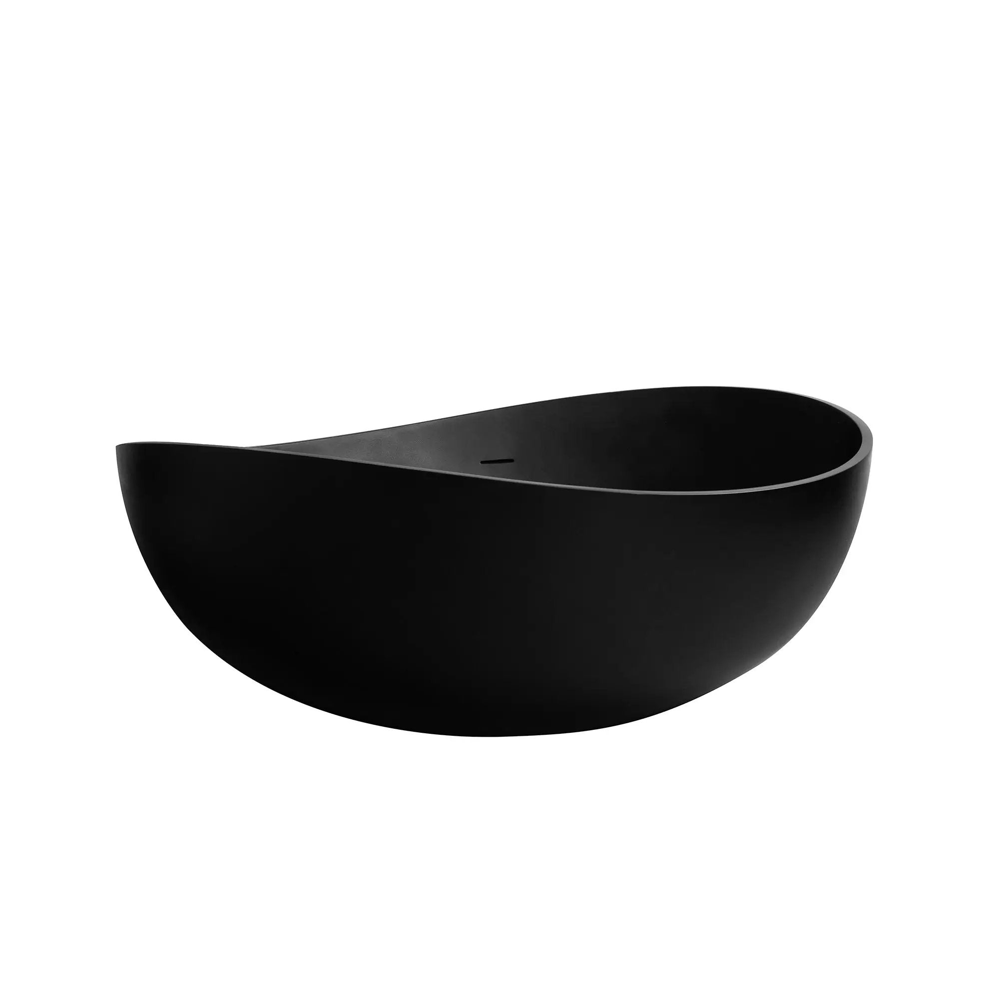 71 Inch Freestanding Solid Surface Soaking Bathtub by HouseOfZazla