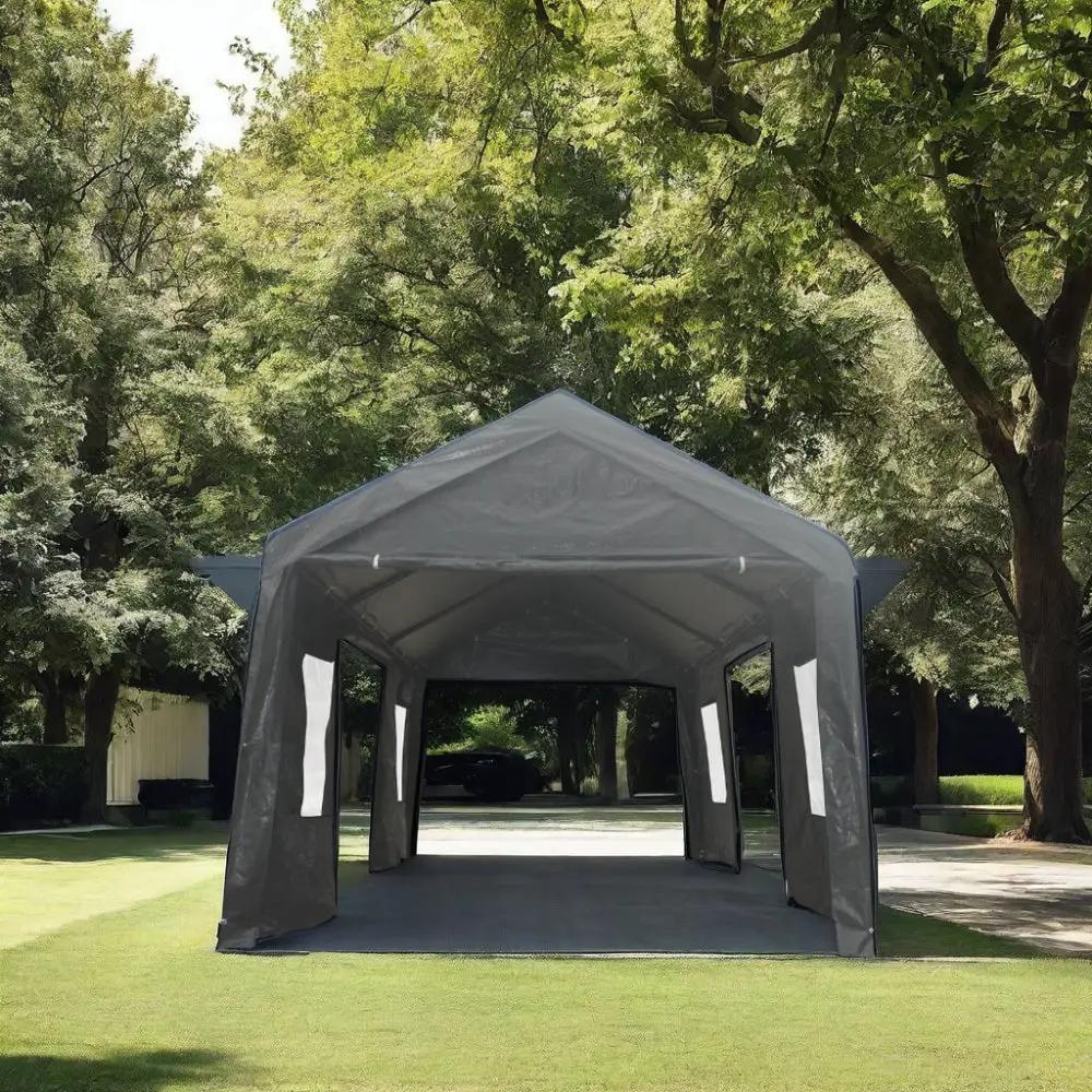 12x20 Feet Heavy Duty Outdoor Portable Garage Tent by HouseOfZazla