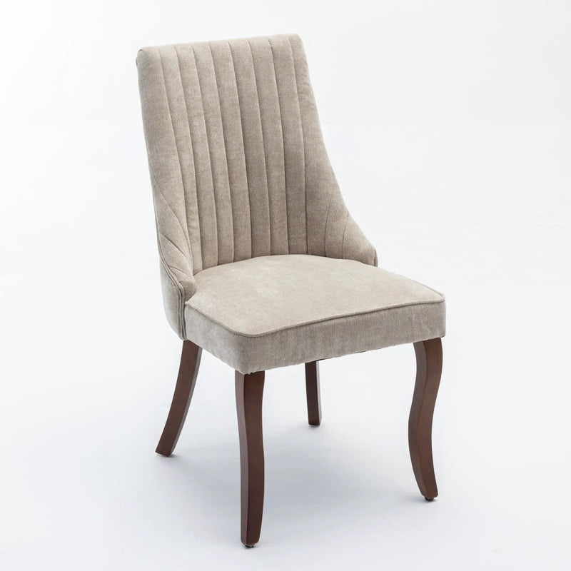 Rayon Cloth Flocking High Back Dining Chair by HouseOfZazla