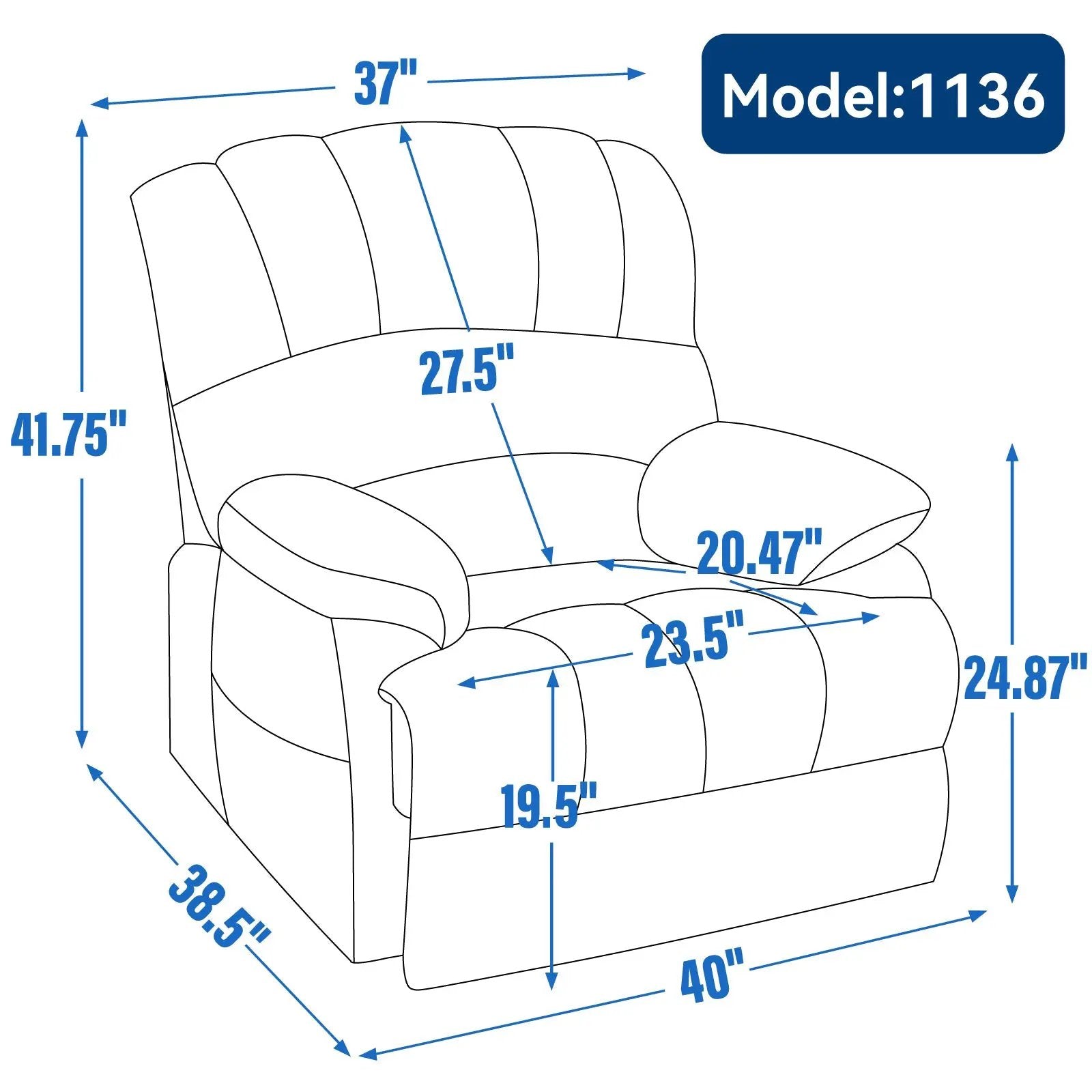 Power Lift Recliner Chair by HouseOfZazla