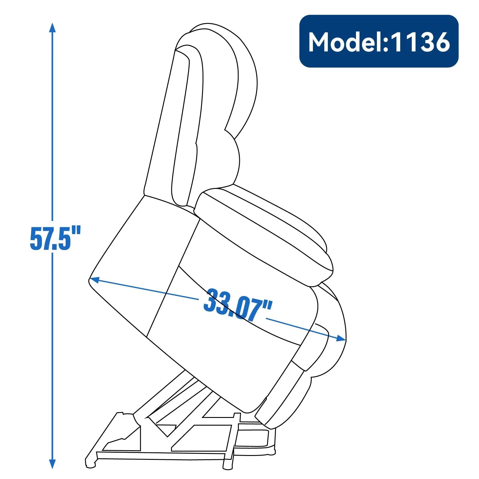 Power Lift Recliner Chair by HouseOfZazla