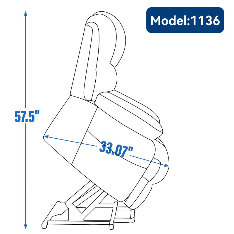 Power Lift Recliner Chair by HouseOfZazla