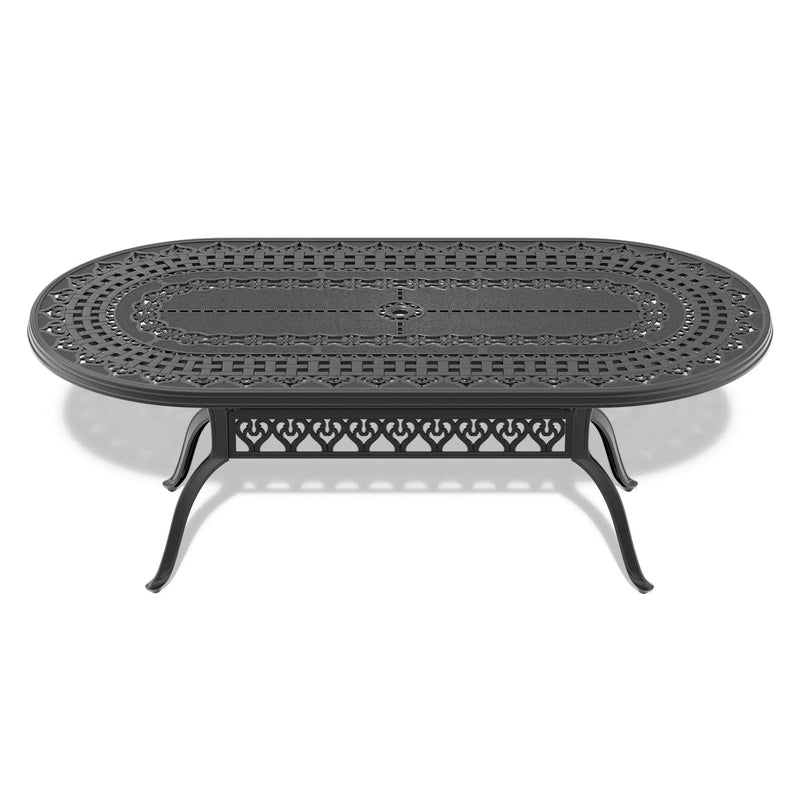 7-Piece All-Weather Cast Aluminum Dining Set by HouseOfZazla