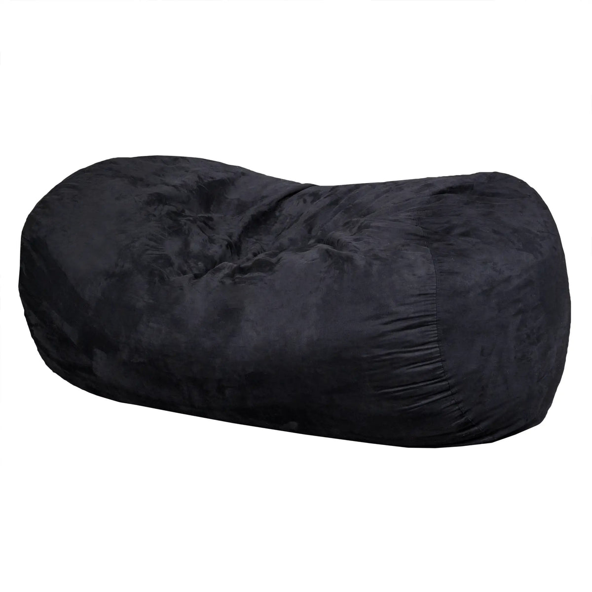 Lara 6.5 Foot Suede Cylindrical Bean Bag by HouseOfZazla