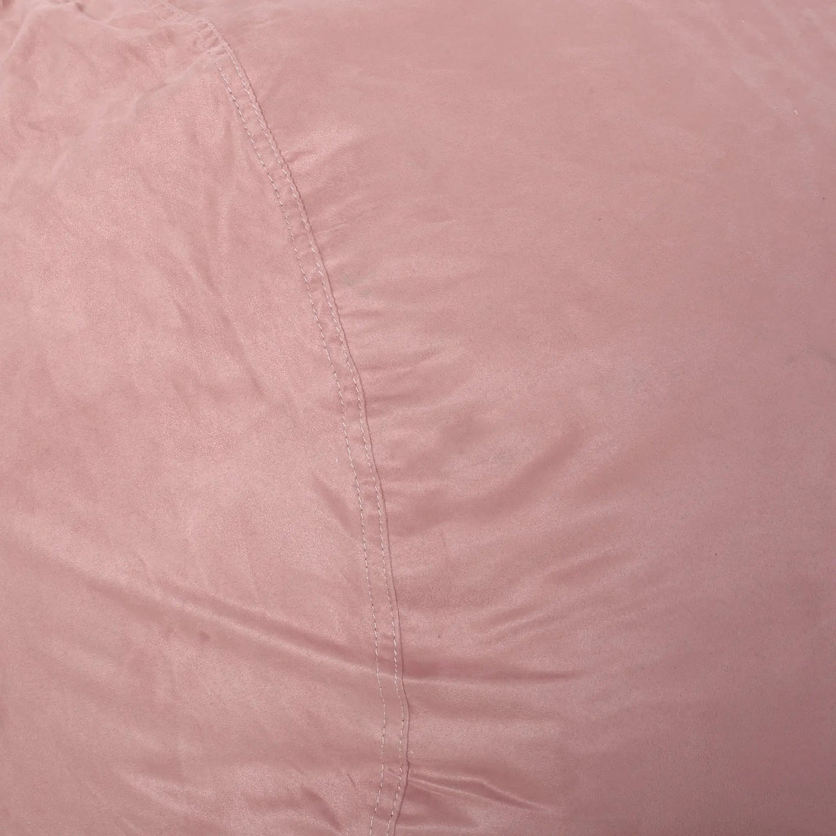 Aruba 8 Foot Microfiber Cylindrical Bean Bag Chair - Rose by HouseOfZazla