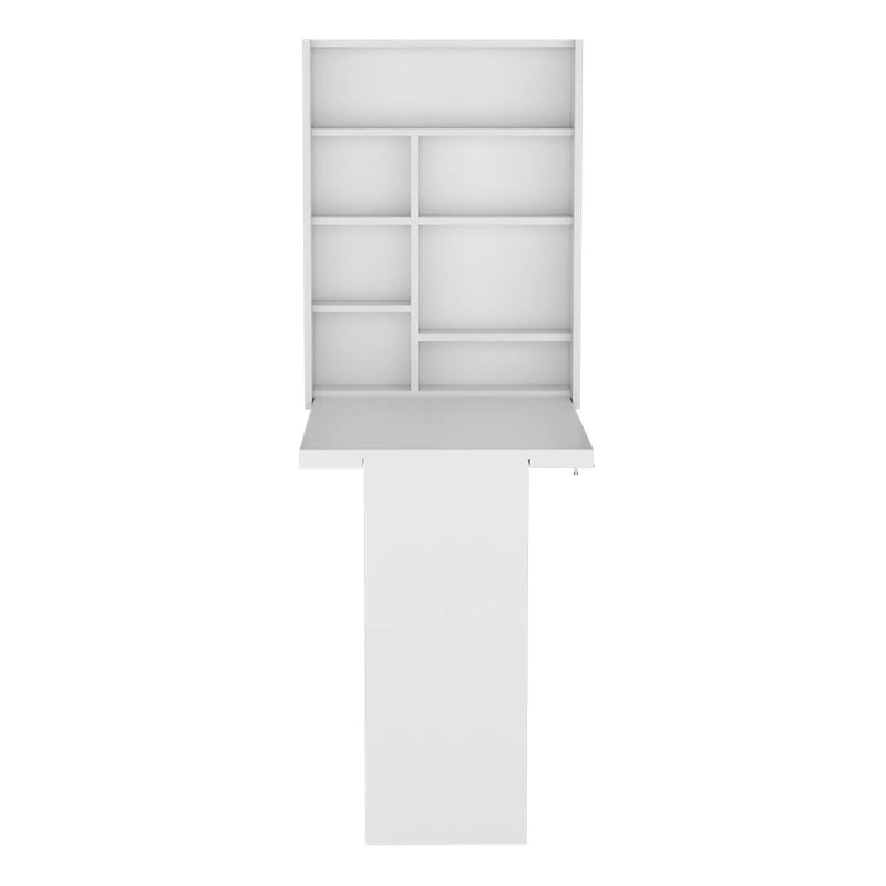Wall Foldable Table with Multiple Shelves by HouseOfZazla