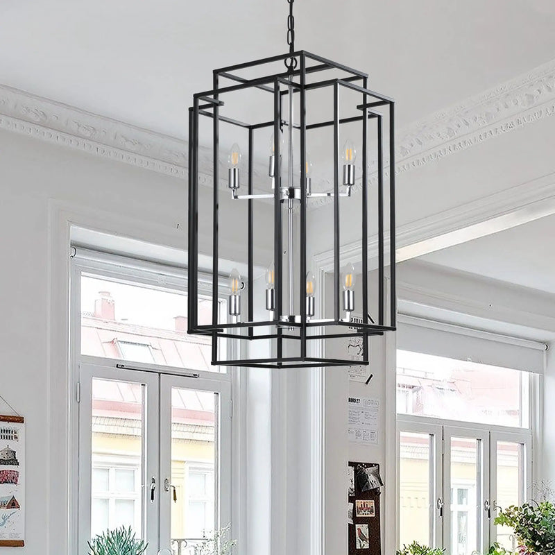 Geometric Foyer Chandelier by HouseOfZazla