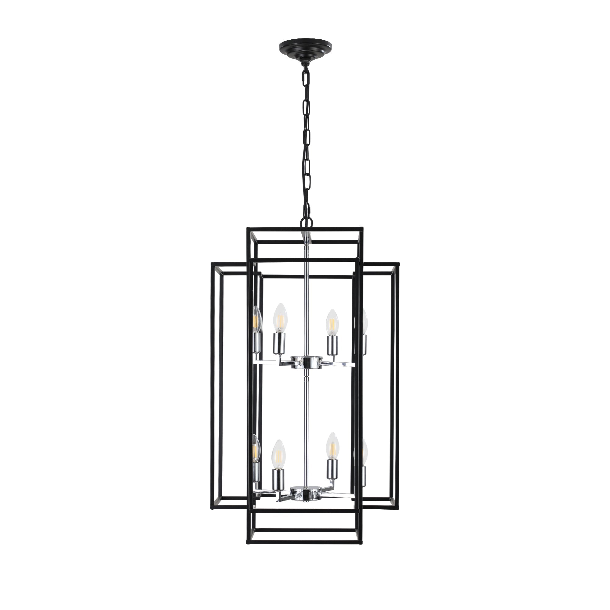 Geometric Foyer Chandelier by HouseOfZazla
