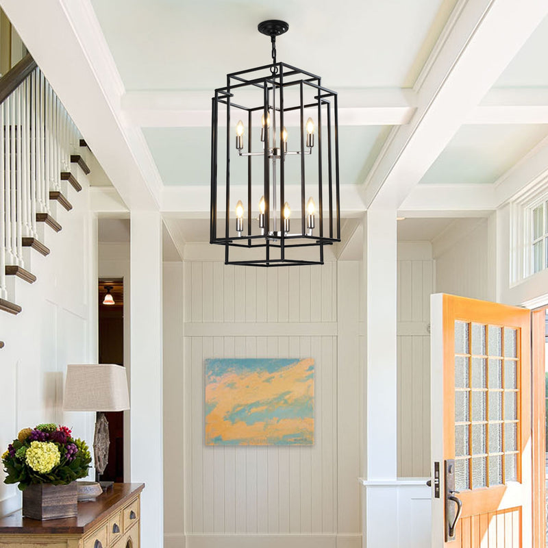 Geometric Foyer Chandelier by HouseOfZazla