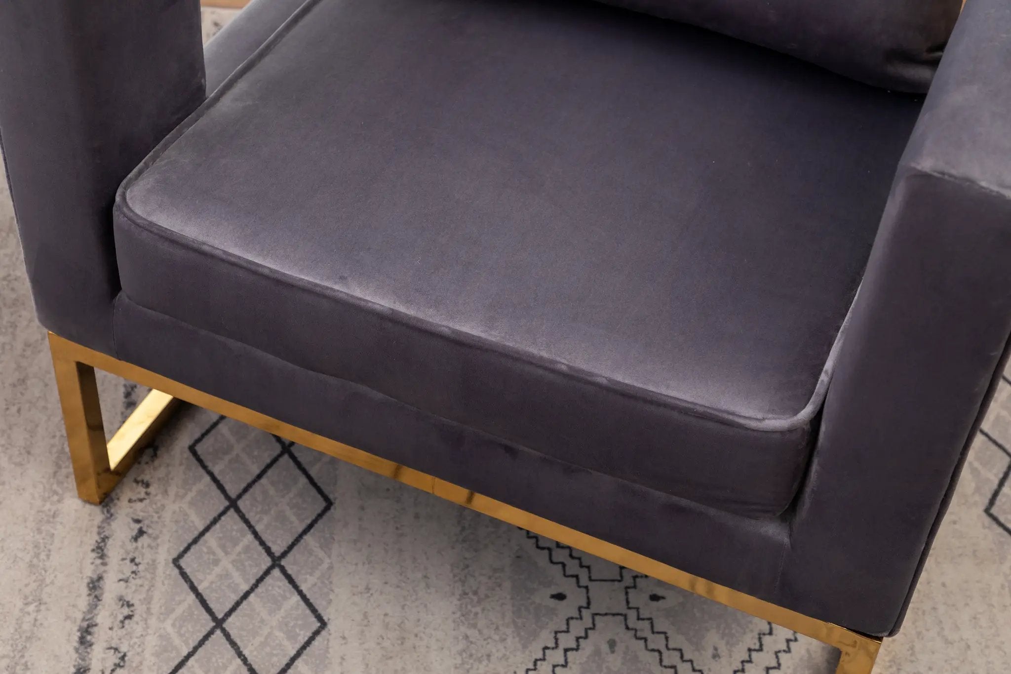 Lenola Contemporary Upholstered Accent Arm Chair by HouseOfZazla