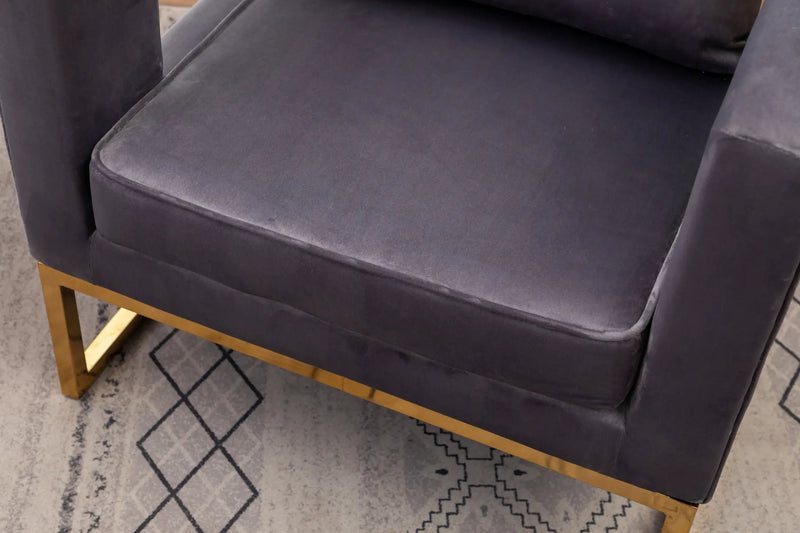 Lenola Contemporary Upholstered Accent Arm Chair by HouseOfZazla
